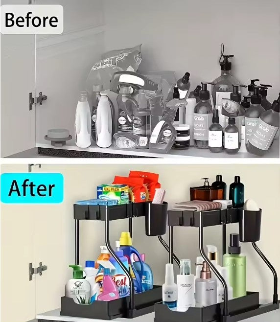 Premium Pull-out-organizer for kitchen & bath