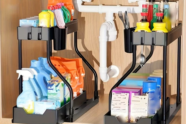 Premium Pull-out-organizer for kitchen & bath